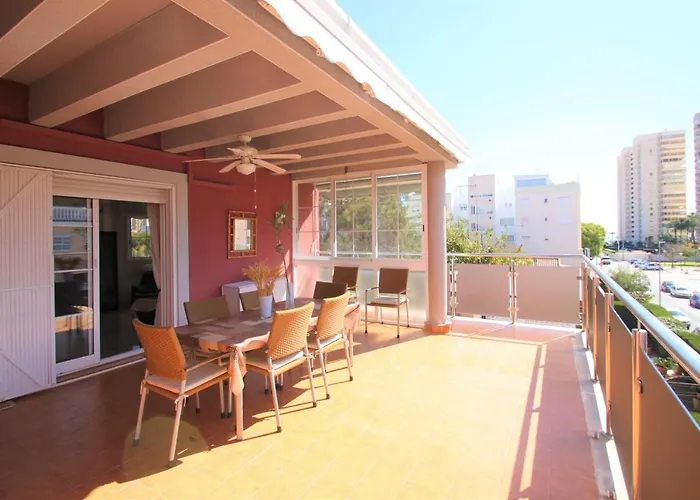 Con Magnifica Terraza En El Campello C105 Apartman *