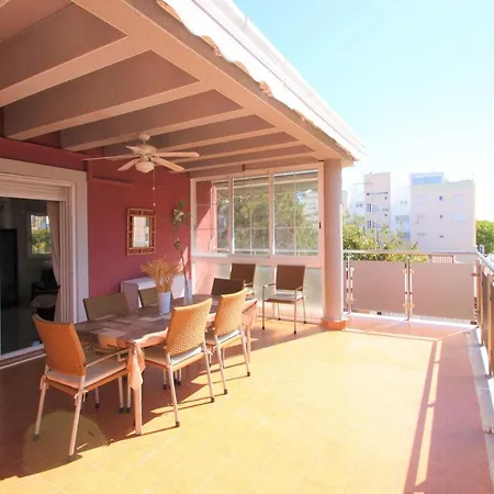 Con Magnifica Terraza En El Campello C105 Apartamento *